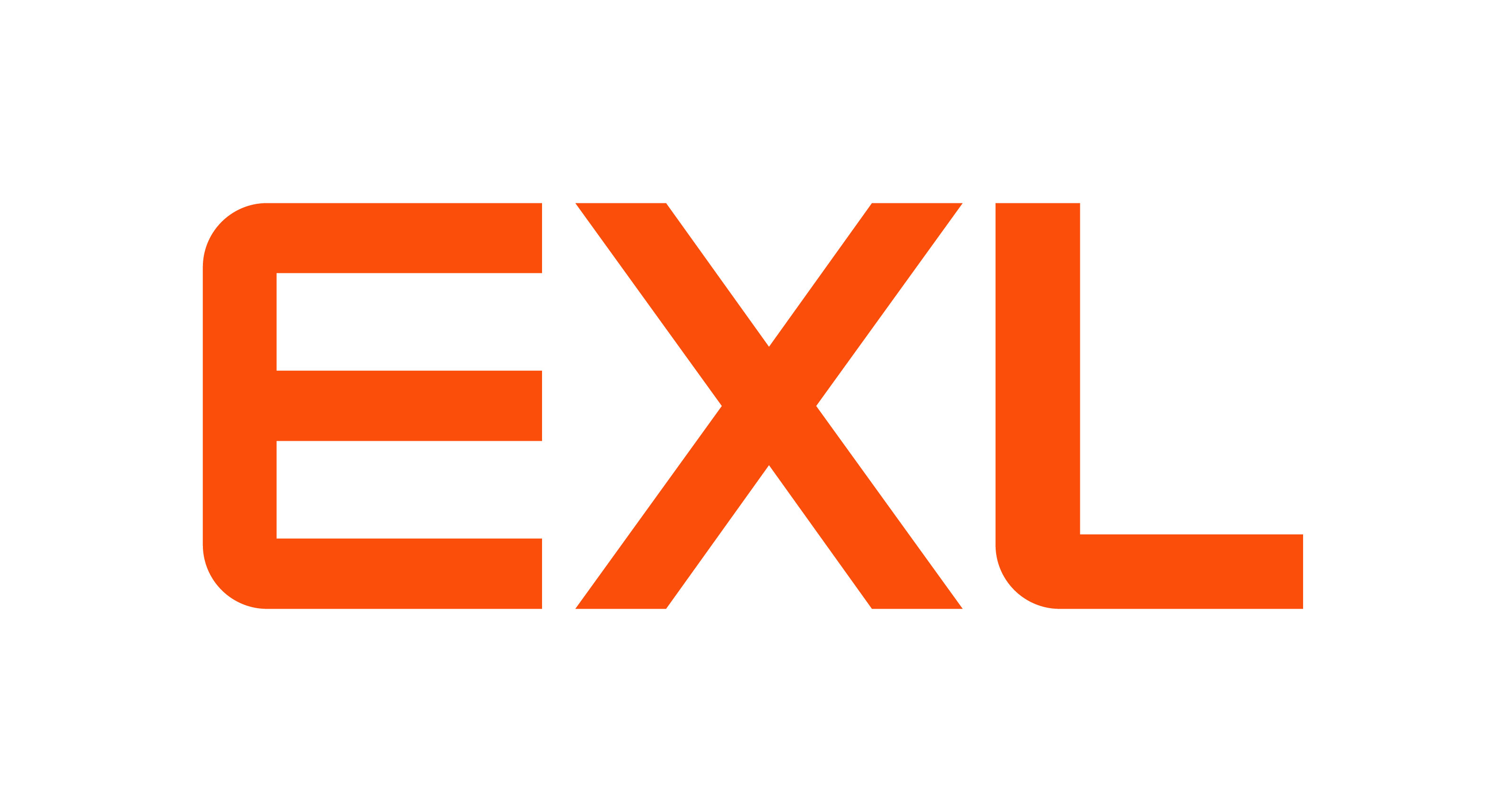 A logo for EXL