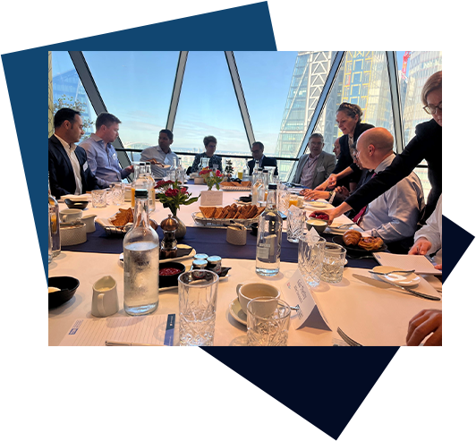 bokers and insurers attend the 100th insurance network breakfast briefing